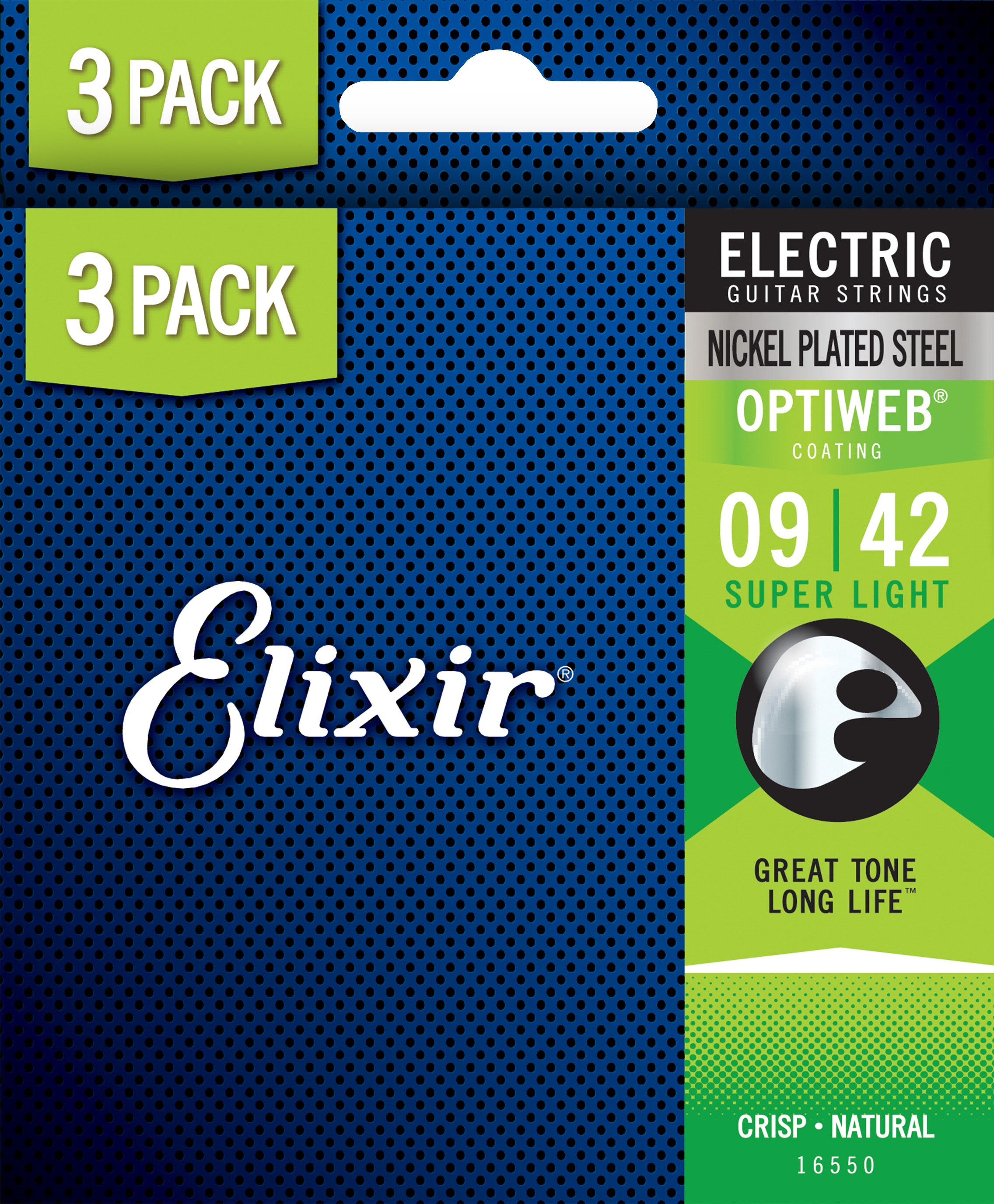 Elixir Optiweb Super Light 3-Pack