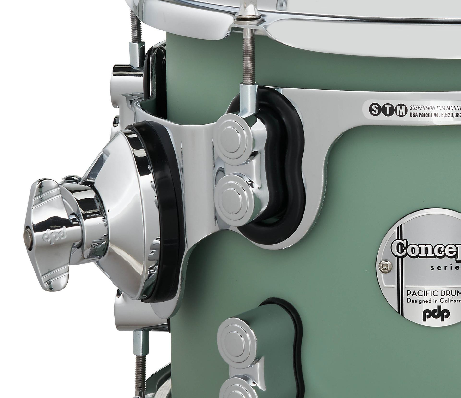 PDP Concept Maple 5 Piece Set Satin Seafoam Finish Ply