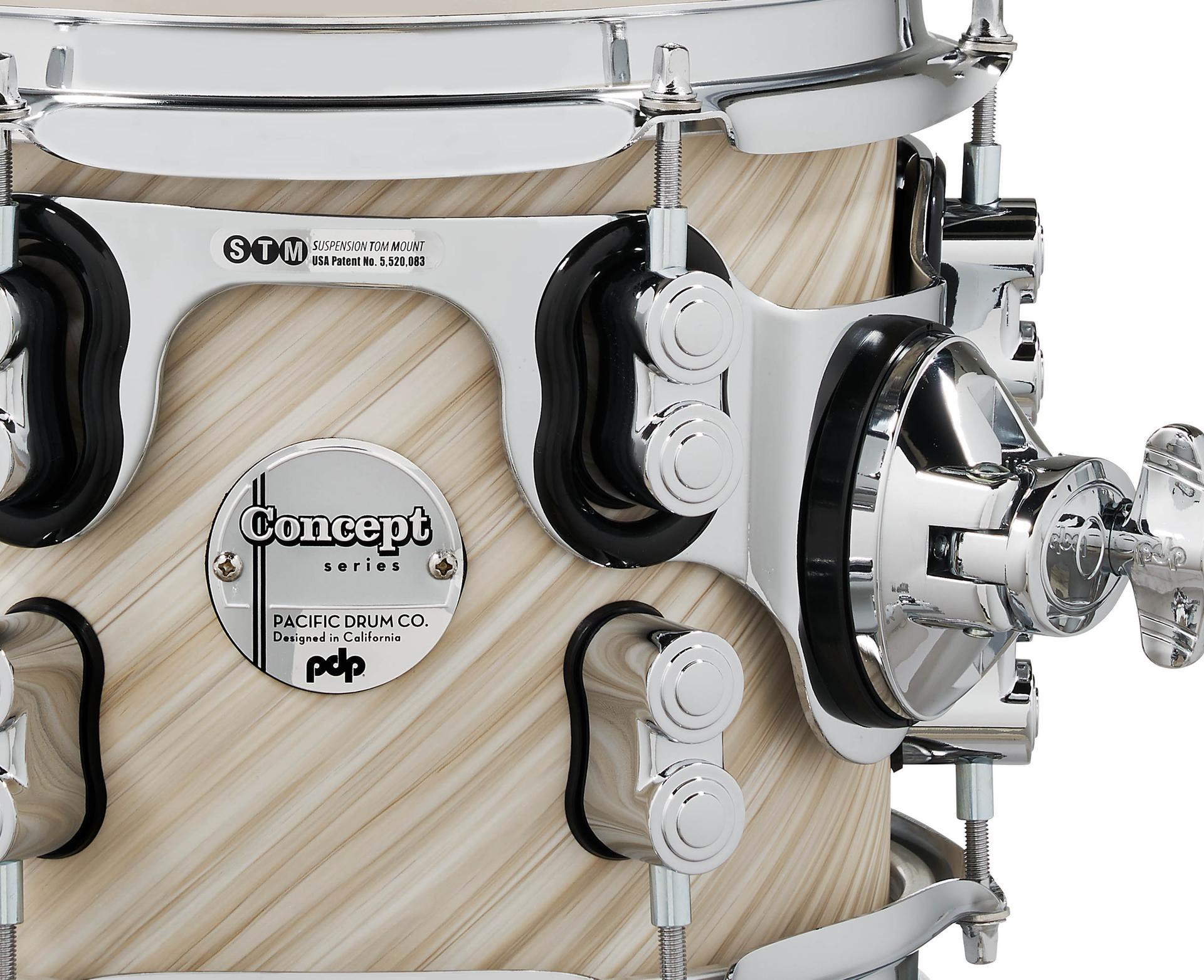 PDP Concept Maple 5 Piece Set Twisted Ivory Finish Ply