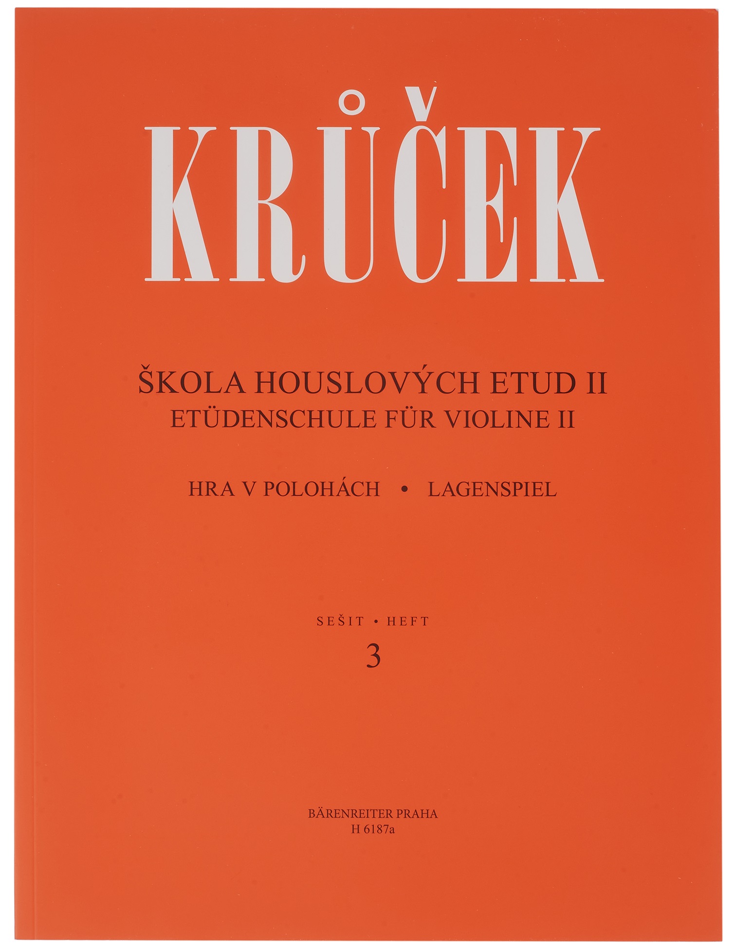 E-shop KN Škola houslových etud II (sešit 3, 4) - Václav Krůček