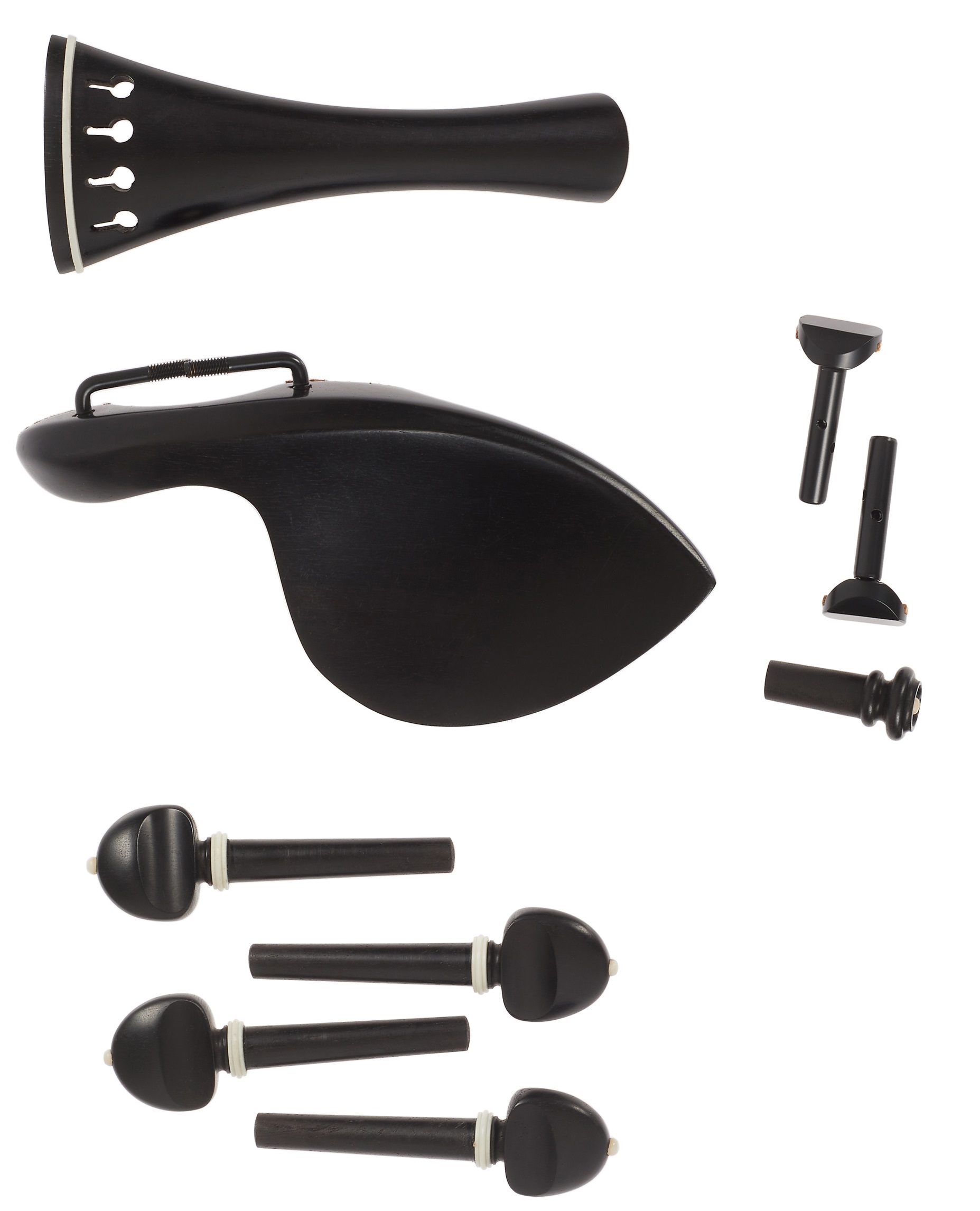 Bacio Instruments Violin Ebony Premium Fittings