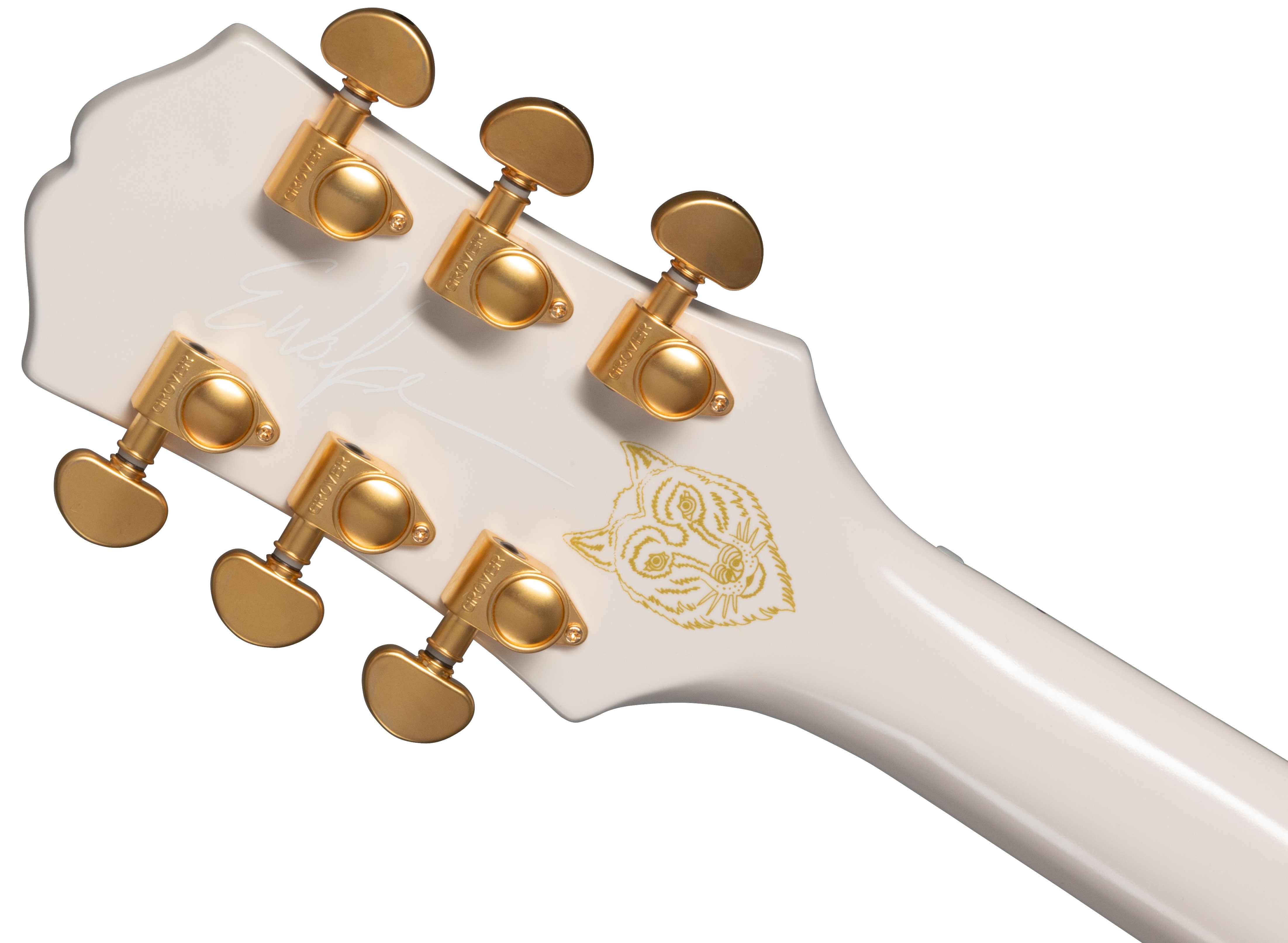 Epiphone Emily Wolfe “White Wolfe” Sheraton Aged Bone White