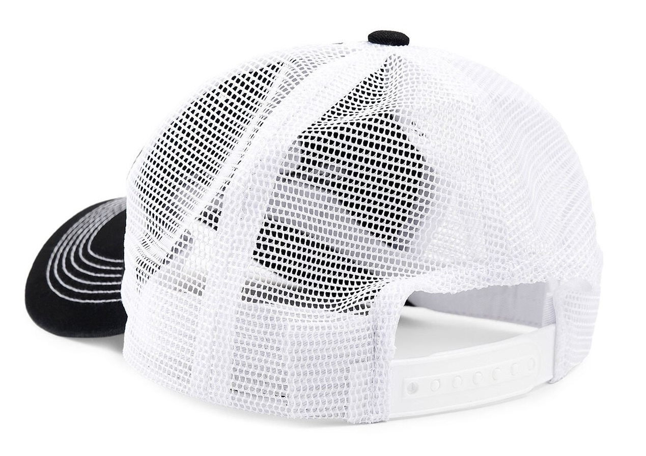 Martin Baseball Cap Black/White Mesh/White Logo