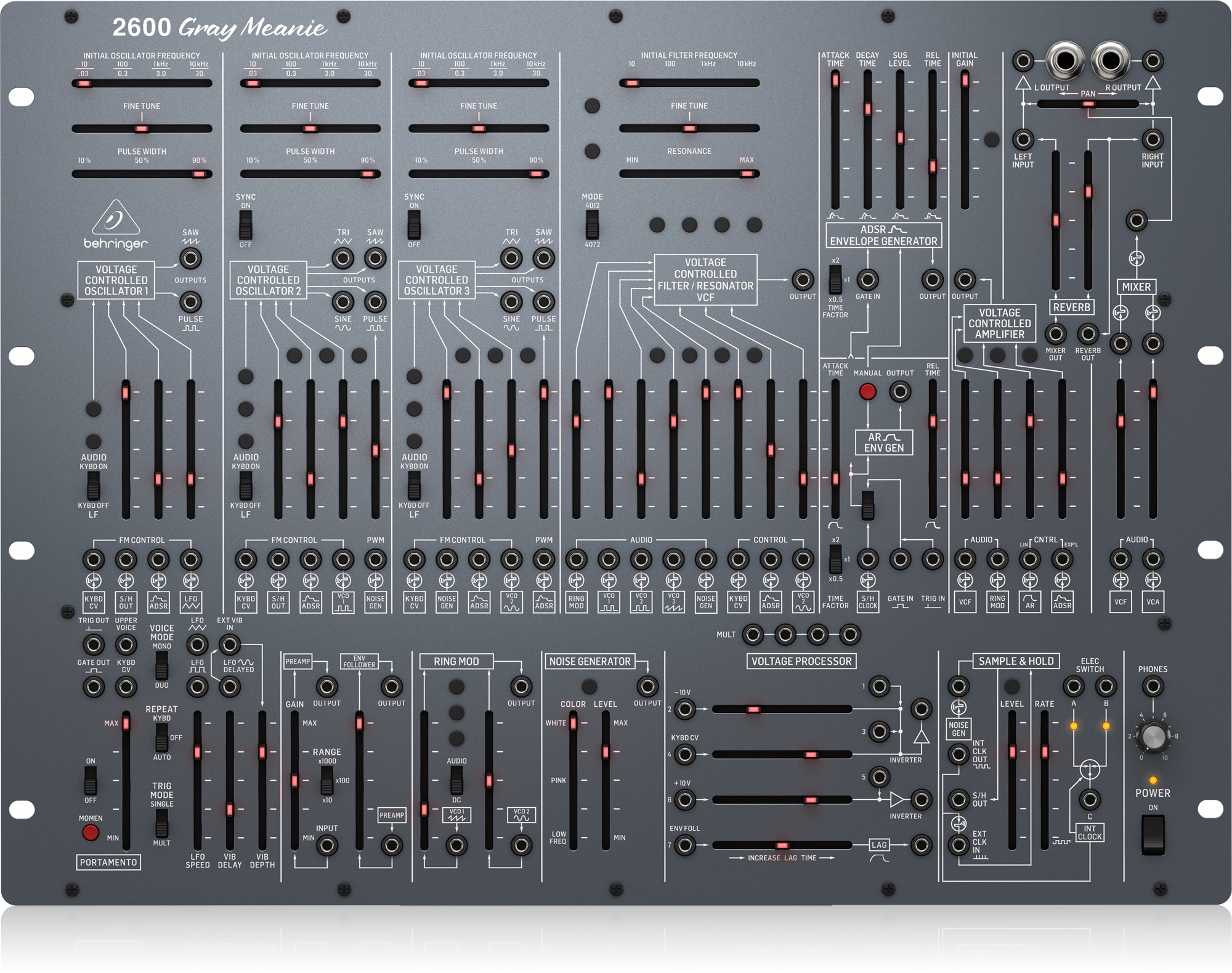 E-shop Behringer 2600 GRAY MEANIE