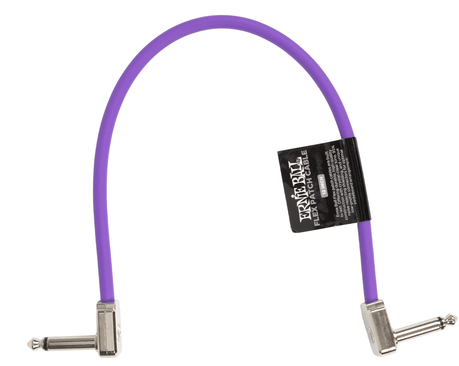 E-shop Ernie Ball Flex Patch Cable 12" Purple