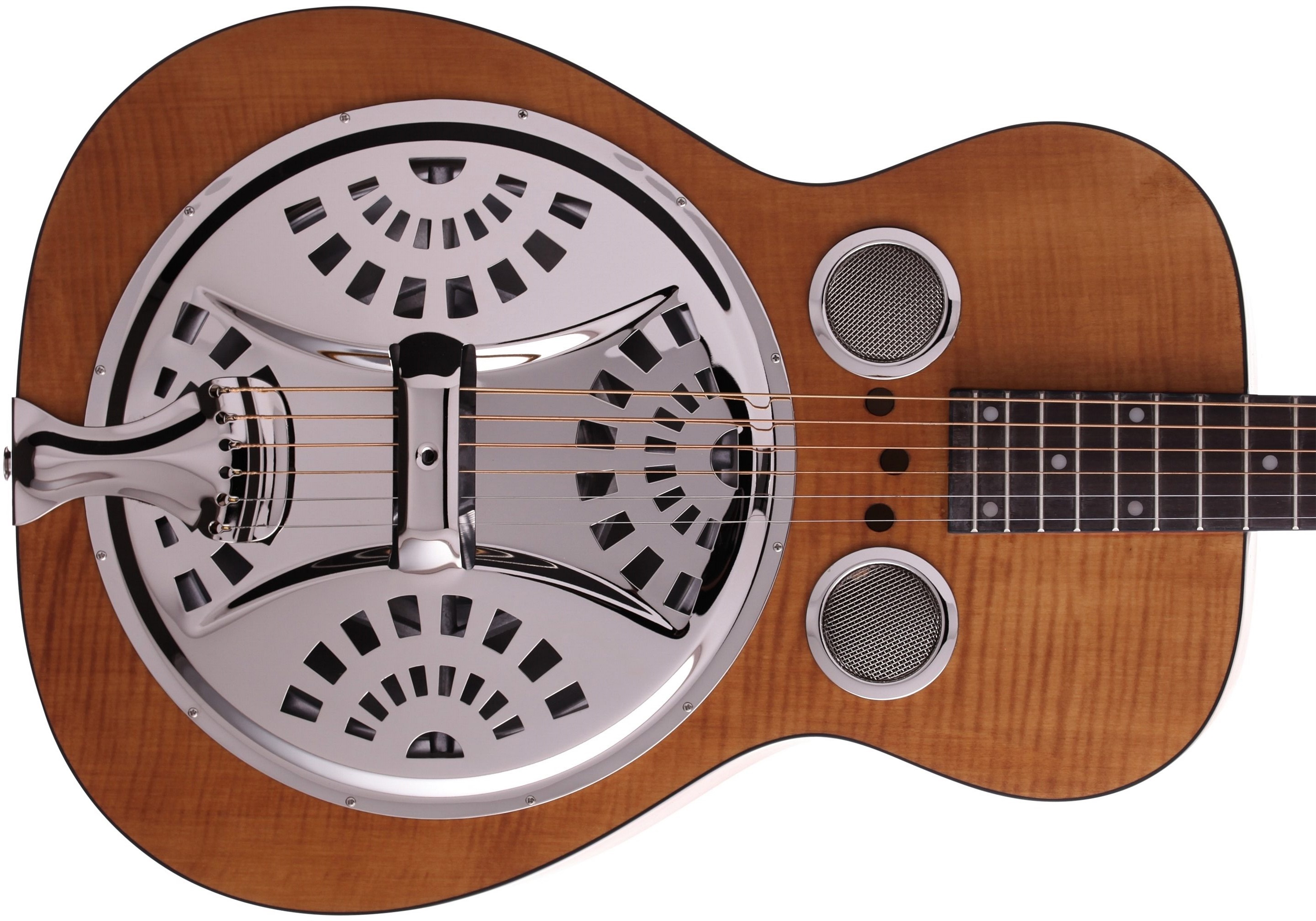Epiphone Dobro Hound Dog Deluxe Round Neck Vintage Brown