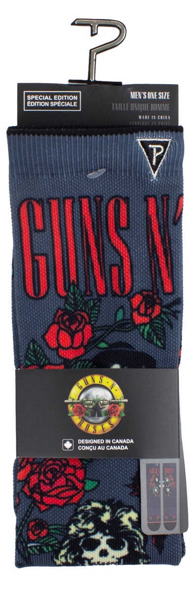 Perri's Leathers Guns N Roses Dye Sublimated Crew Socks