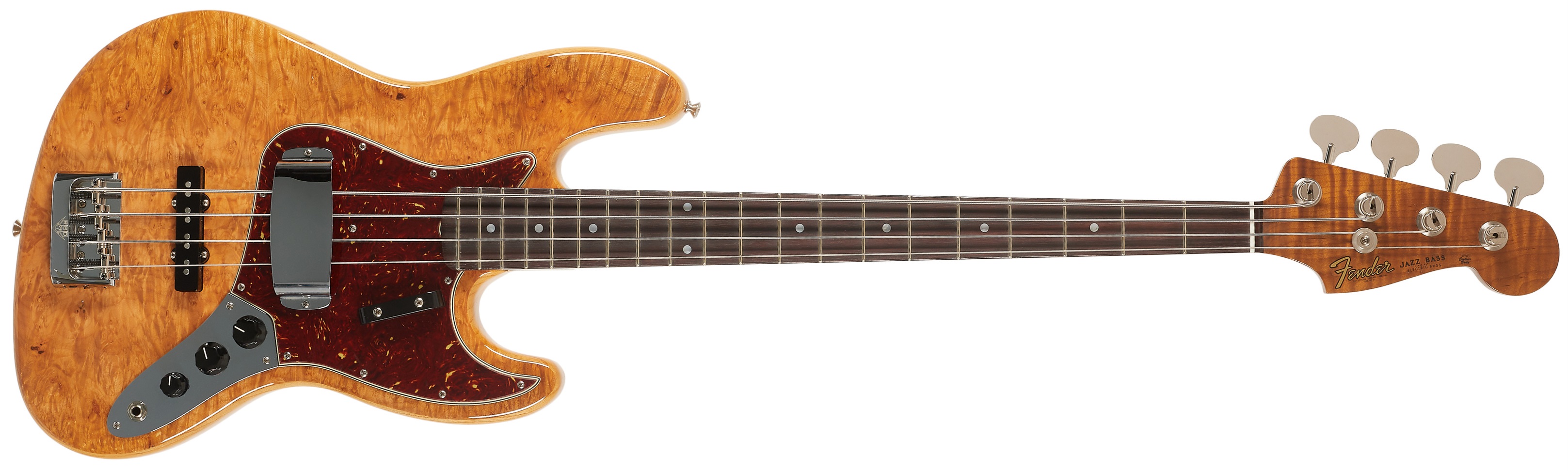E-shop Fender Custom Shop Artisan Maple Burl Jazz Bass NOS
