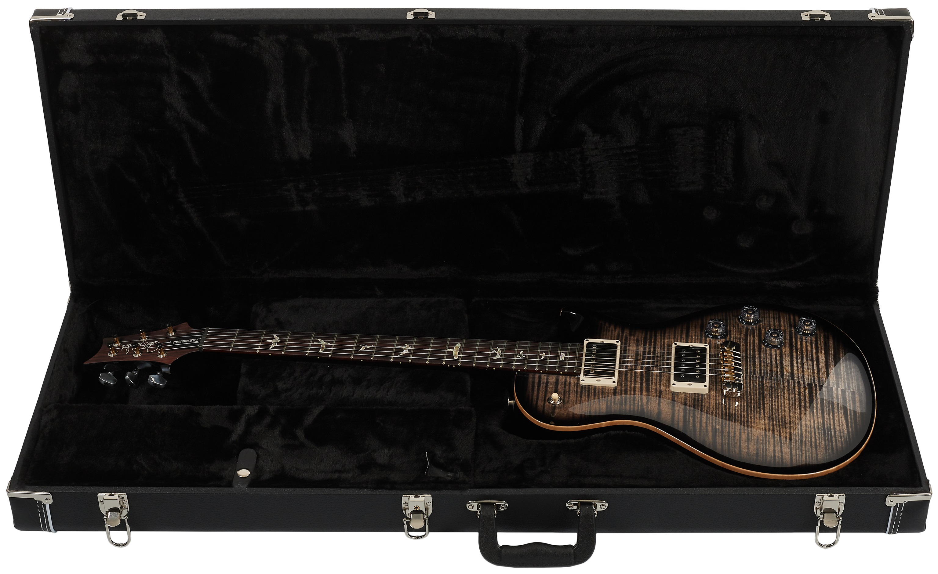 PRS Tremonti - Stoptail CT - Charcoal Contour Burst