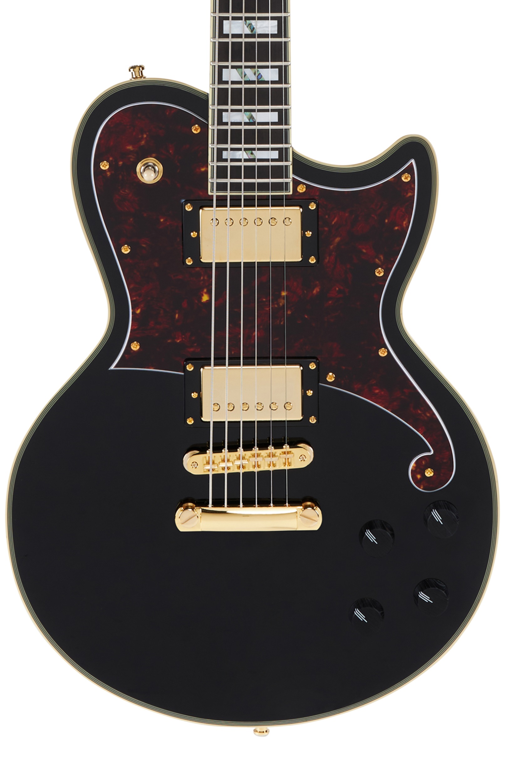 D'Angelico Deluxe Atlantic Baritone Black