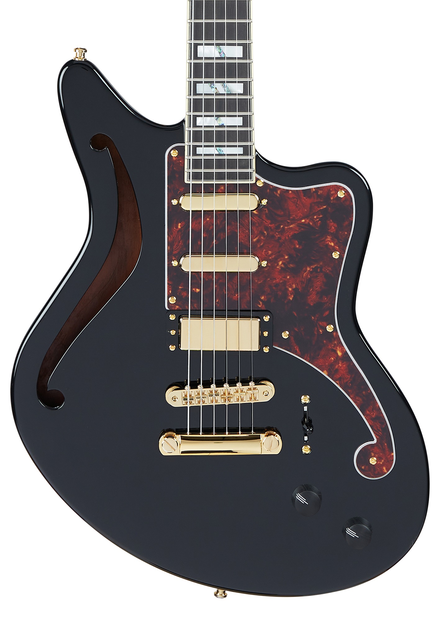 D'Angelico Deluxe Bedford SH Black