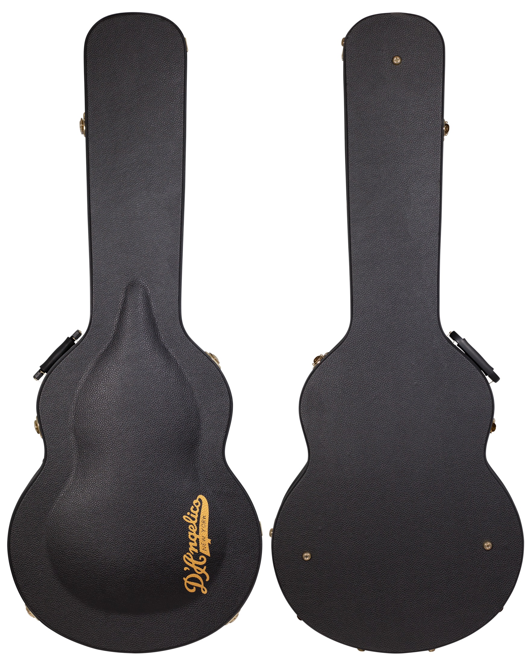 D'Angelico Deluxe SS Baritone Satin Trans Wine