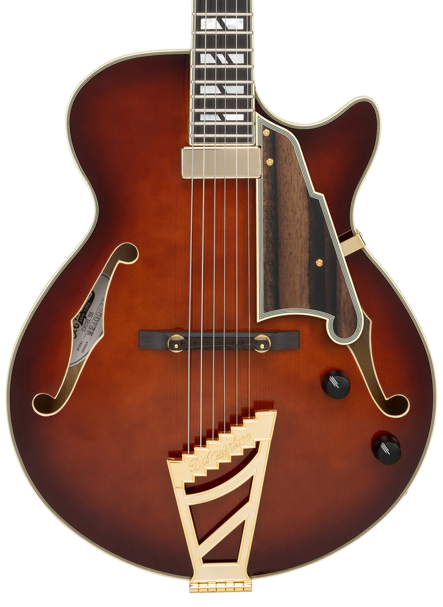 D'Angelico Excel SS Soho Amaretto Burst