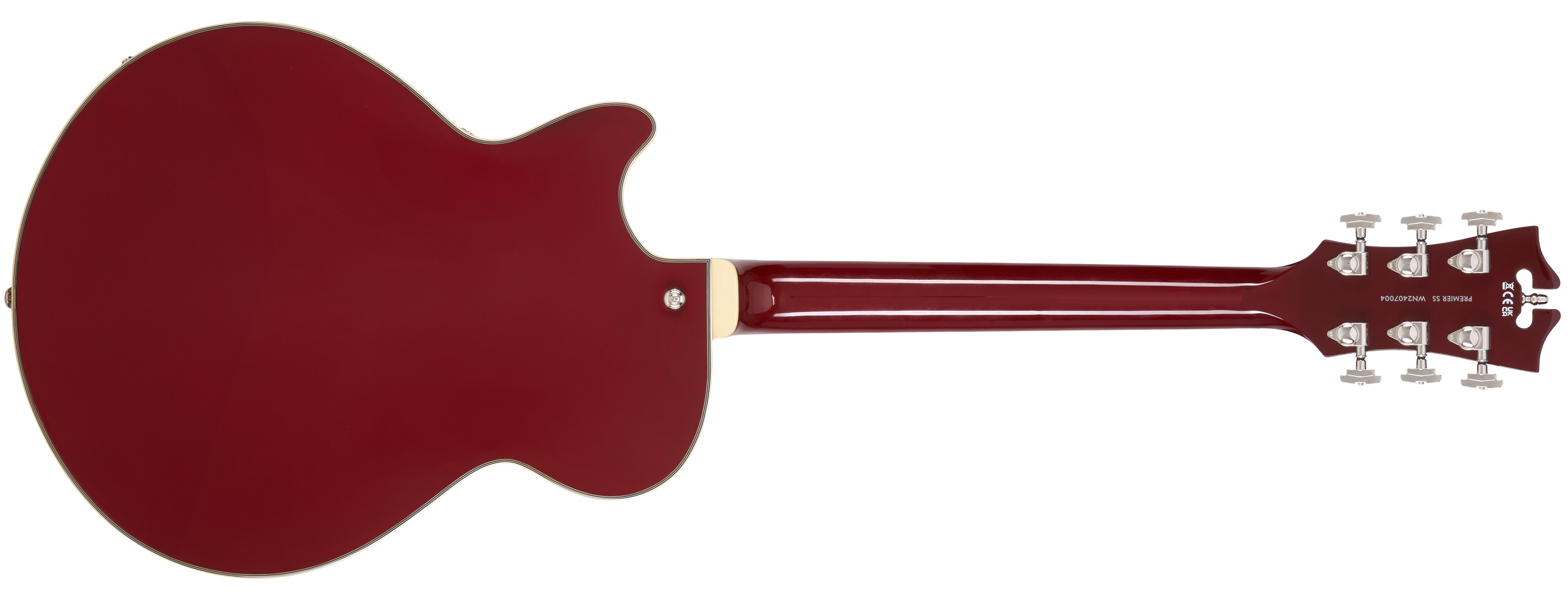 D’Angelico Premier SS Burnt Red