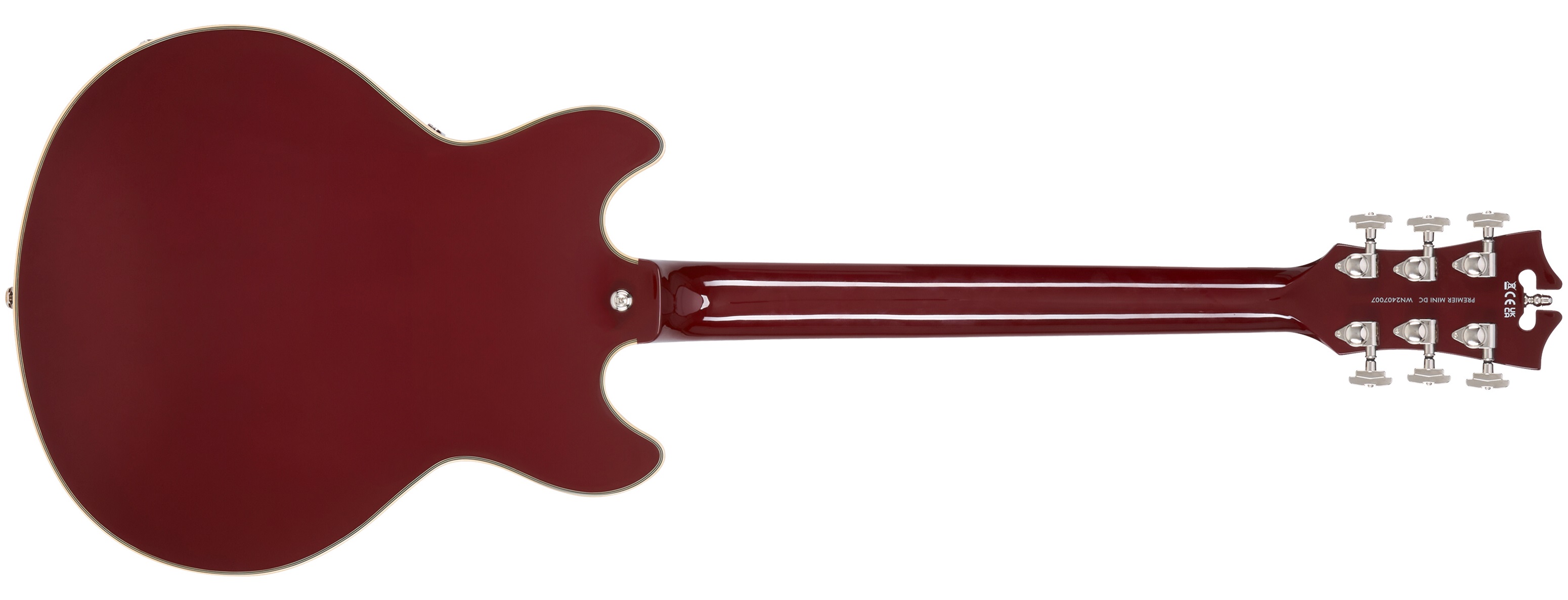 D’Angelico Premier Mini DC Burnt Red