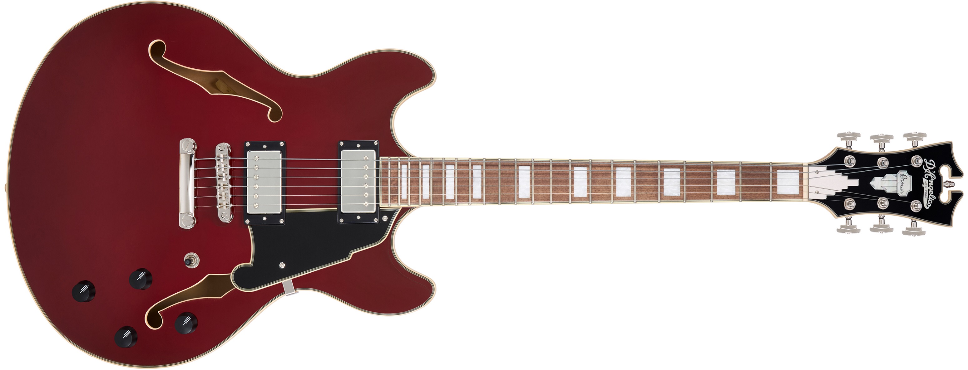 D'Angelico Premier DC Burnt Red