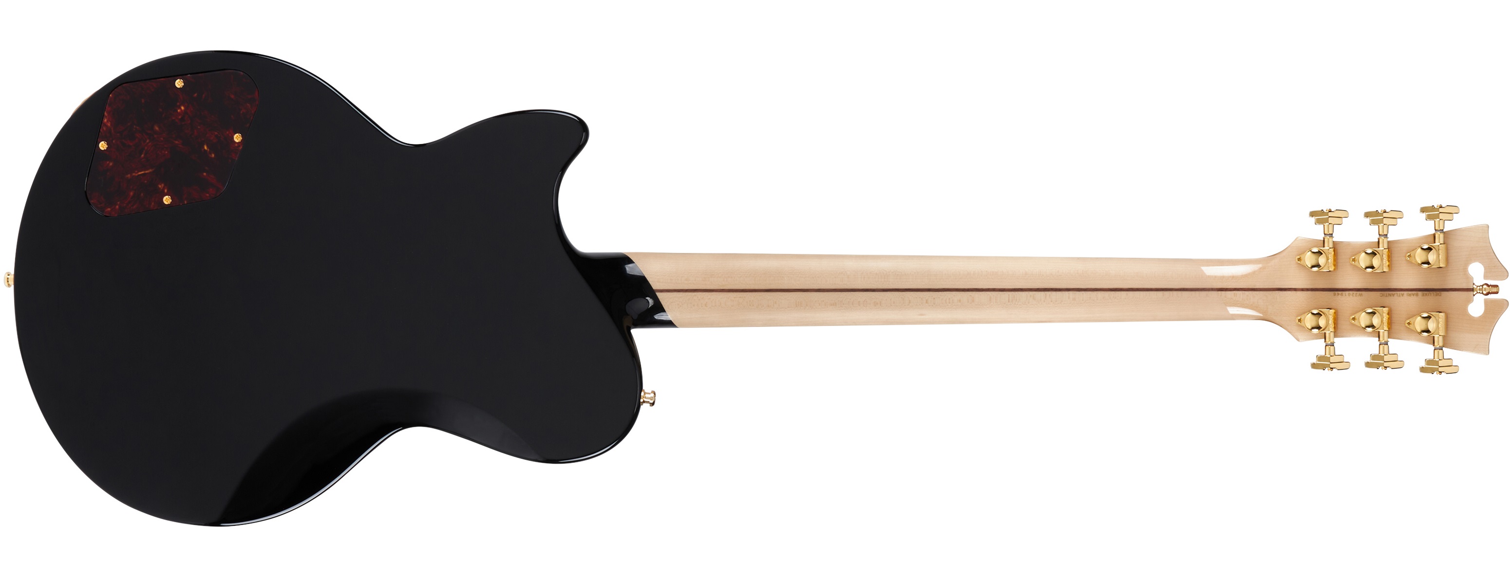 D'Angelico Deluxe Atlantic Baritone Black