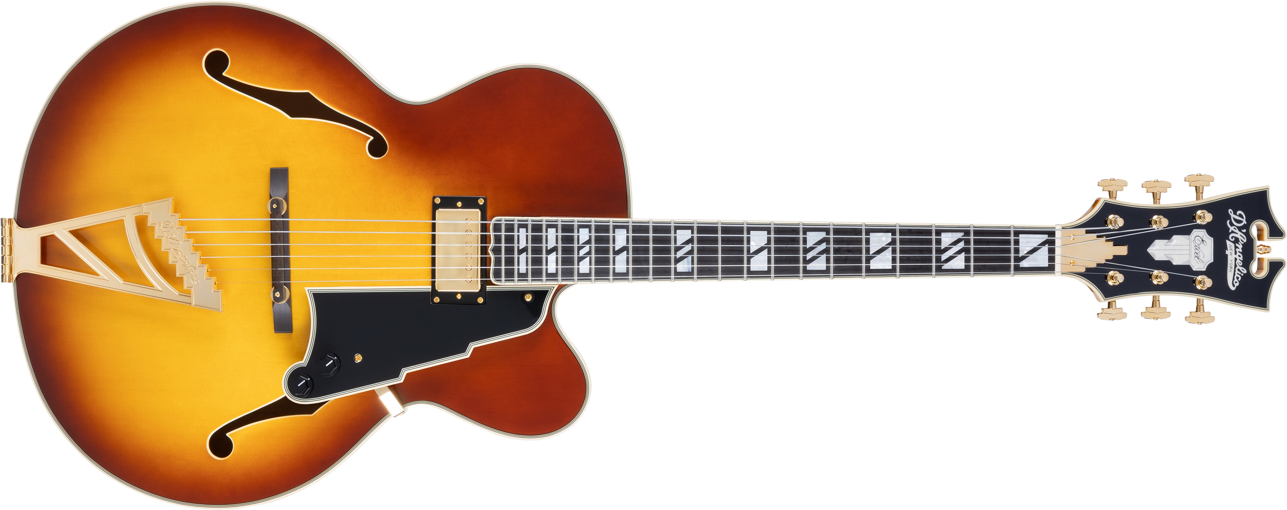 D'Angelico Excel EXL-1 Dark Iced Tea Burst