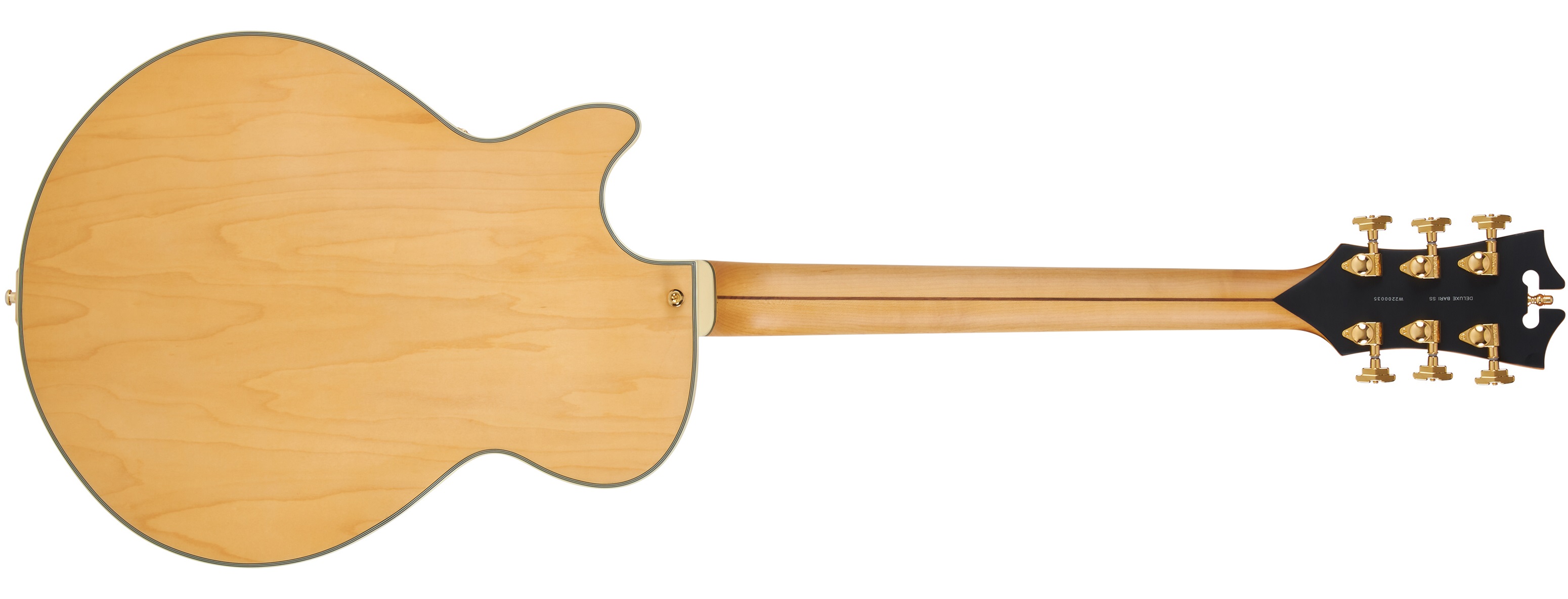 D'Angelico Deluxe SS Baritone Satin Honey