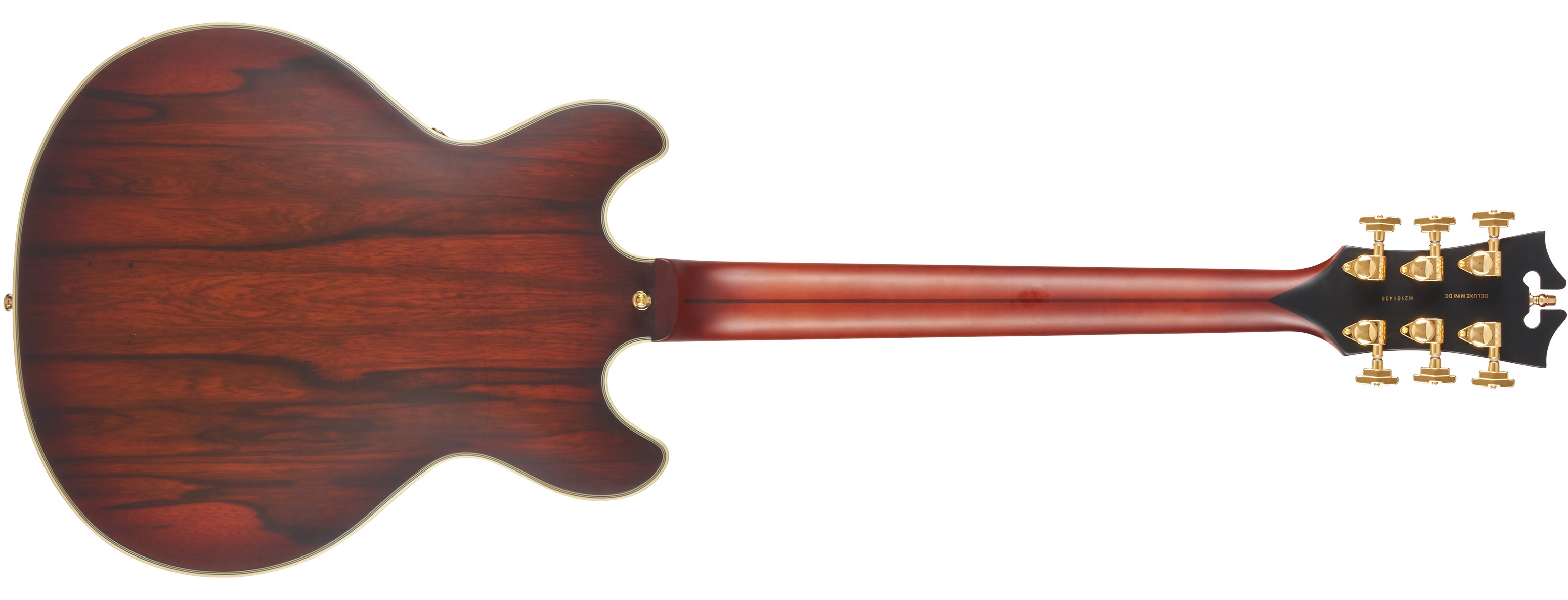 D'Angelico Deluxe Mini DC Satin Brown Burst