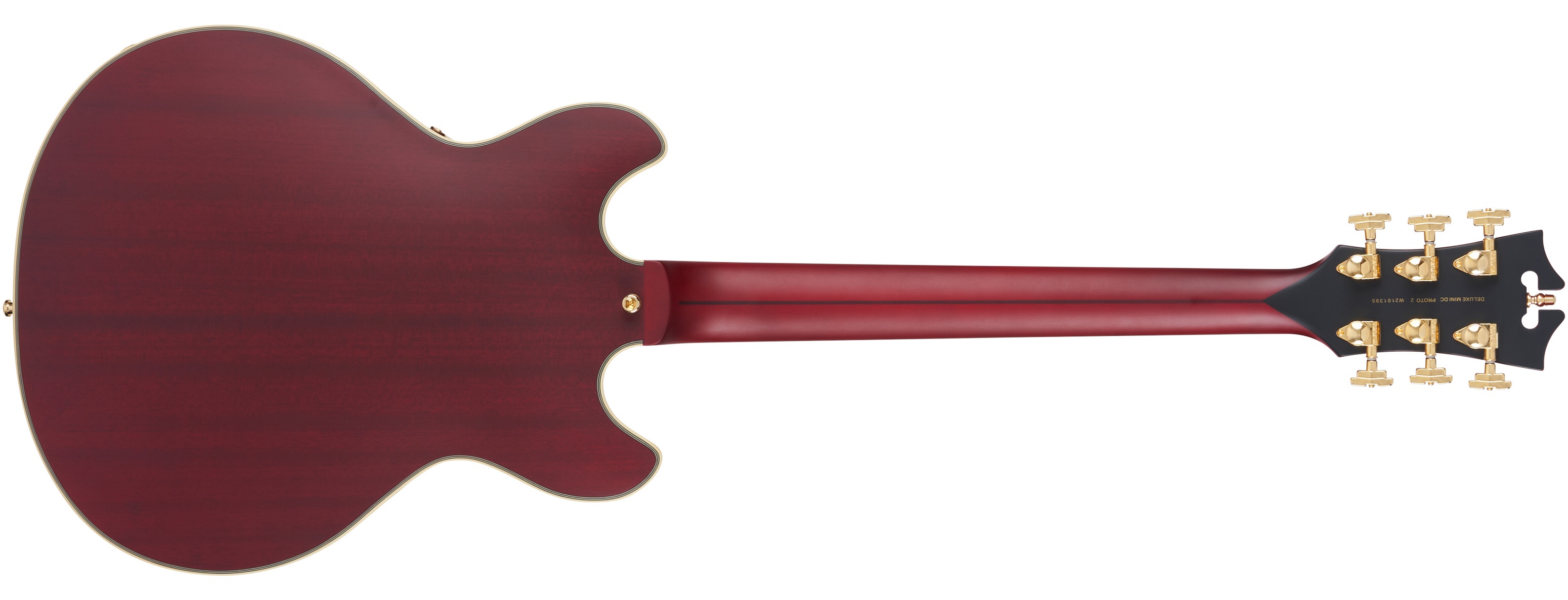 D'Angelico Deluxe Mini DC Trans Wine