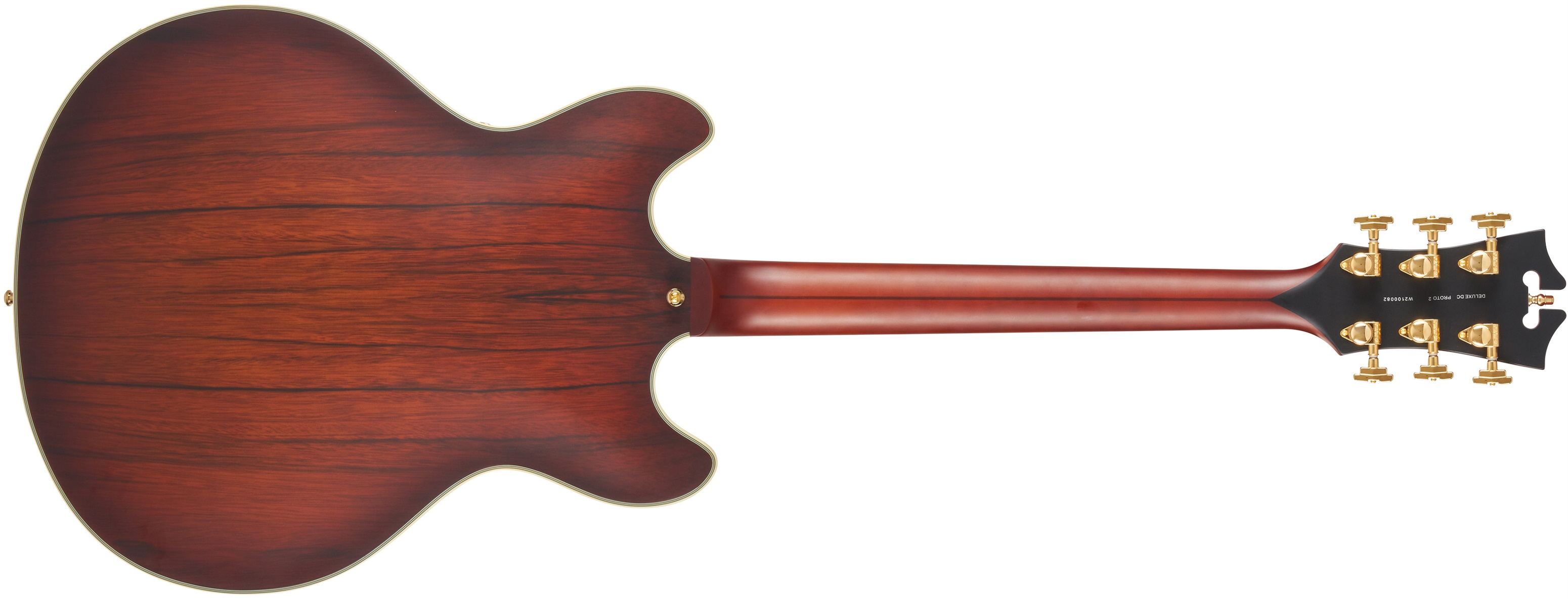 D'Angelico Deluxe DC Satin Brown Burst