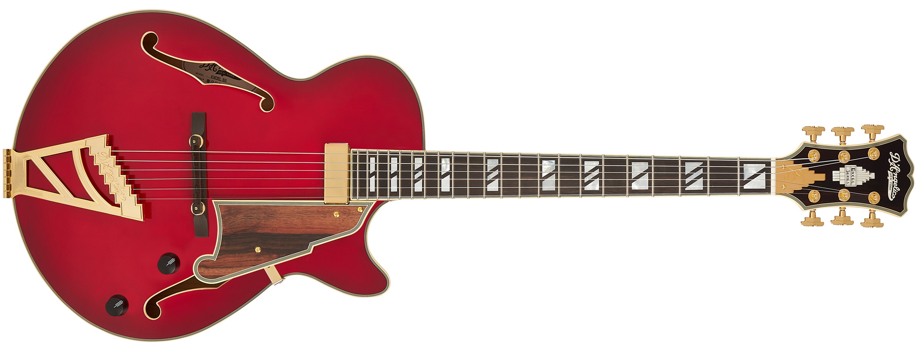 D'Angelico Excel SS Soho Dark Cherry Burst