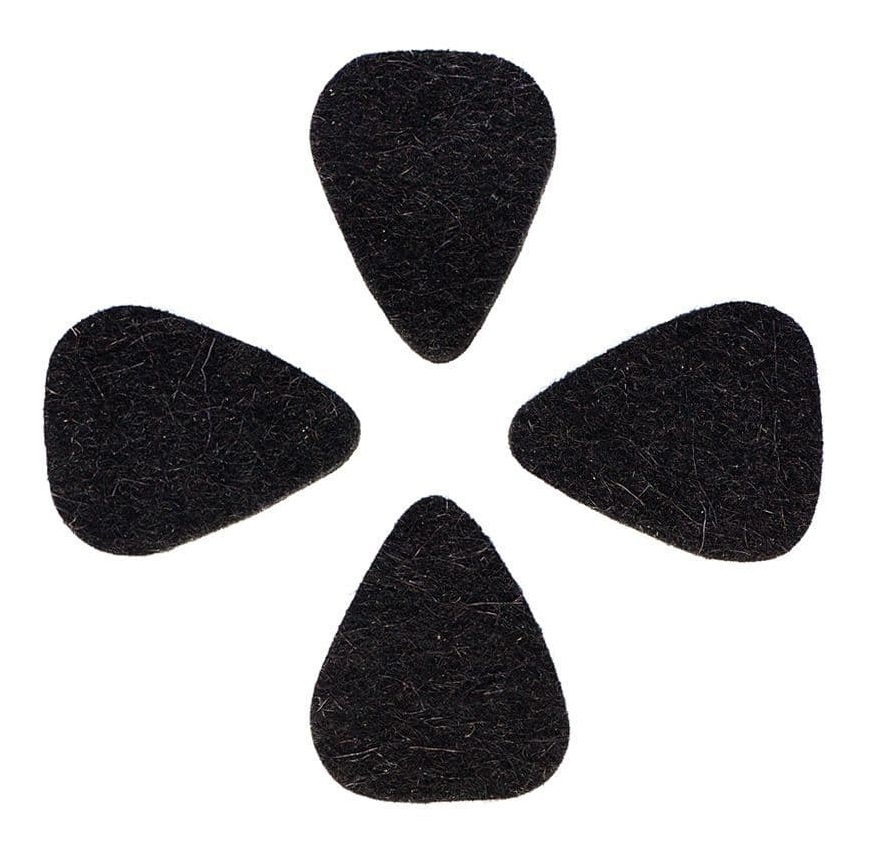 Timber Tones Felt Tones Mini Black Wool Felt 4-Pack