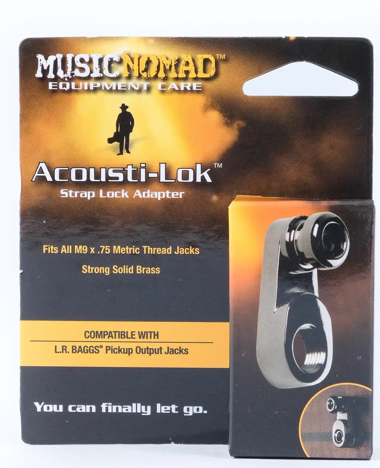 Music Nomad Acousti-Lok Strap Lock Adapter For Metric Output Jacks