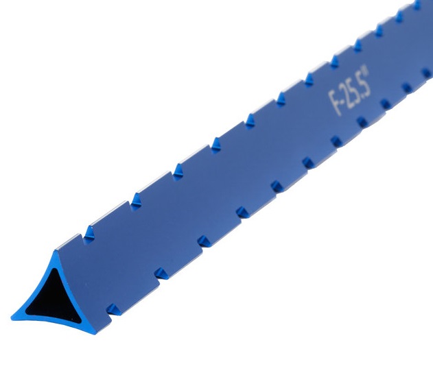 Music Nomad Tri-Beam 3in1 Dual Notched Straightedge & Precision Straig