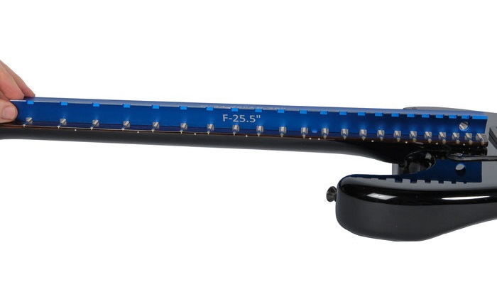 Music Nomad Tri-Beam 3in1 Dual Notched Straightedge & Precision Straig