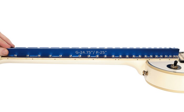 Music Nomad Tri-Beam 3in1 Dual Notched Straightedge & Precision Straig