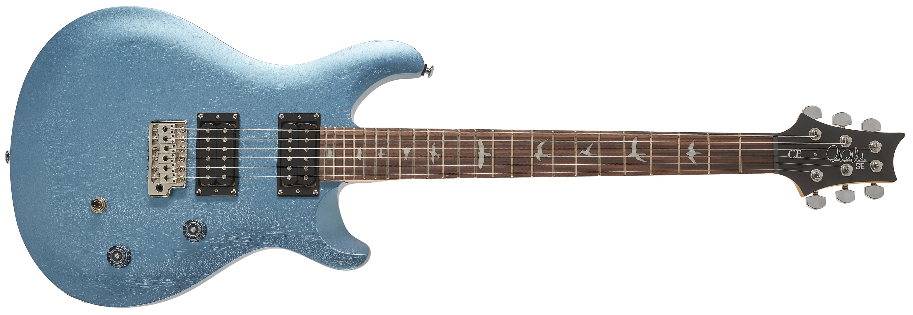 PRS SE CE24 Standard Satin Ice Blue Metallic