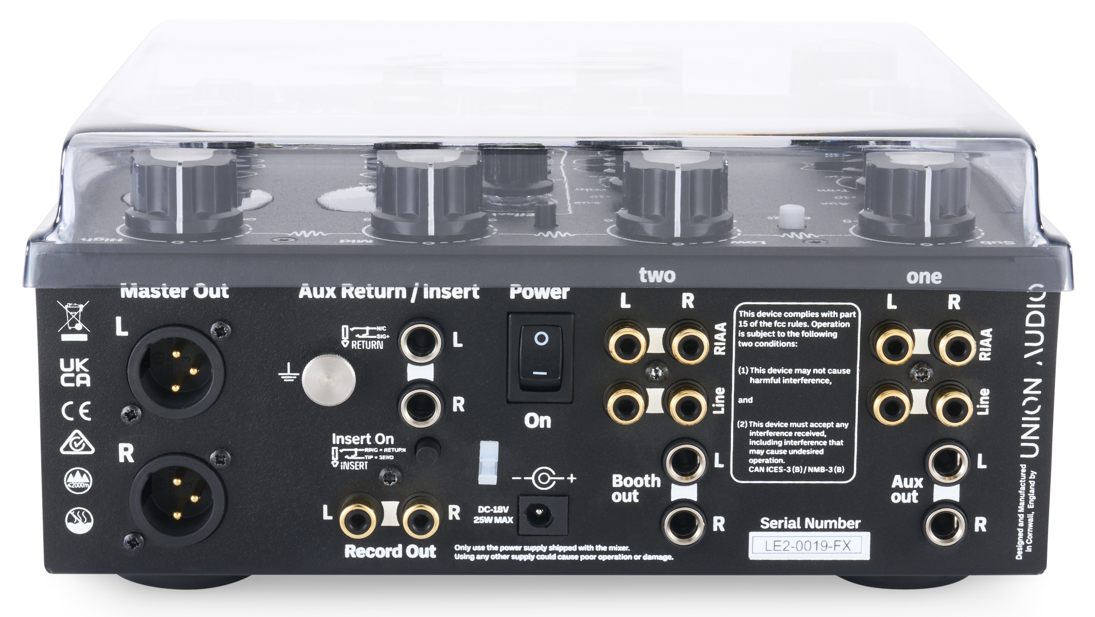 Decksaver UNION AUDIO ORBIT.2 LE & ORBIT.2 LE FX COVER