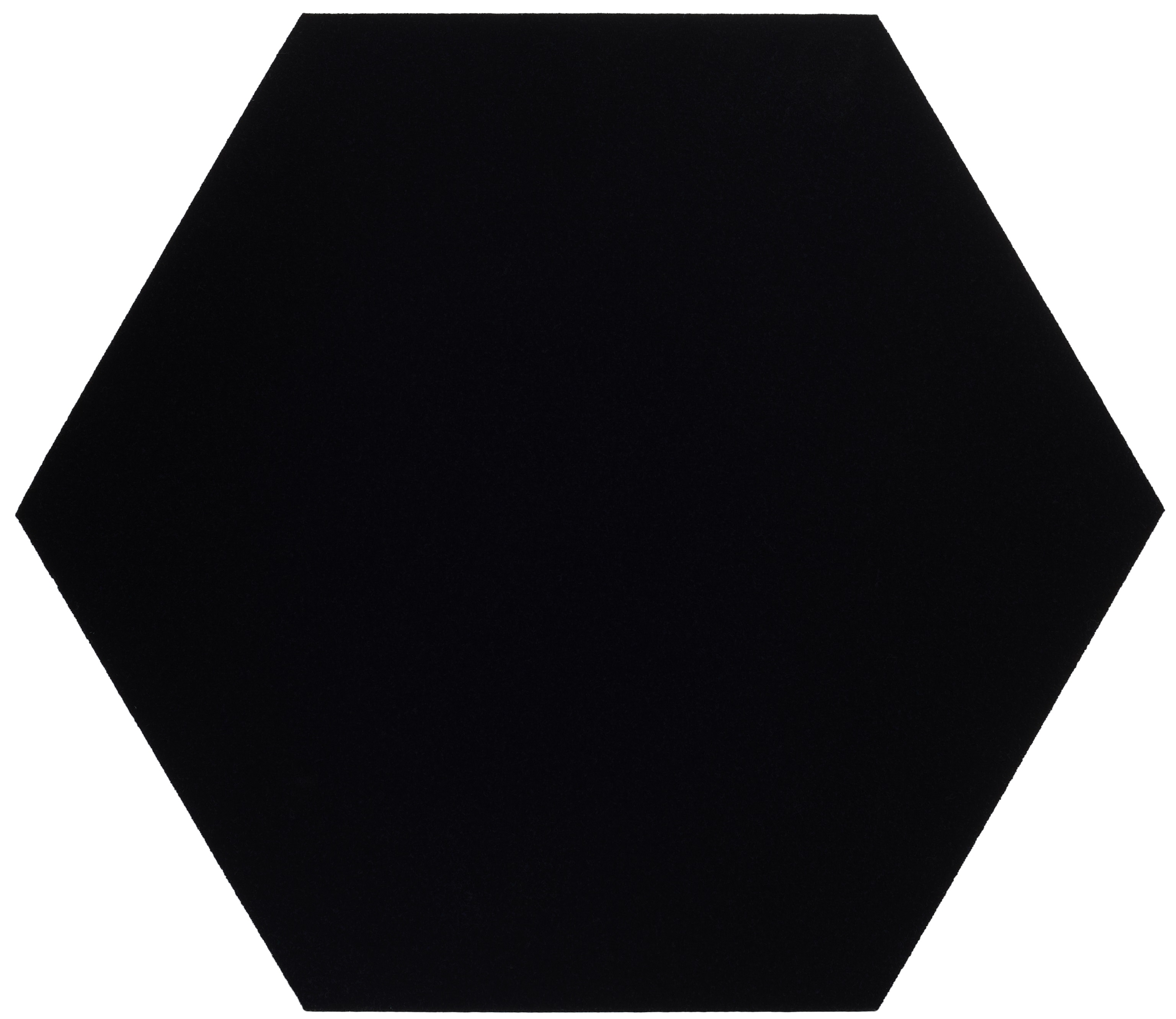 Pyramid Hexagon Black