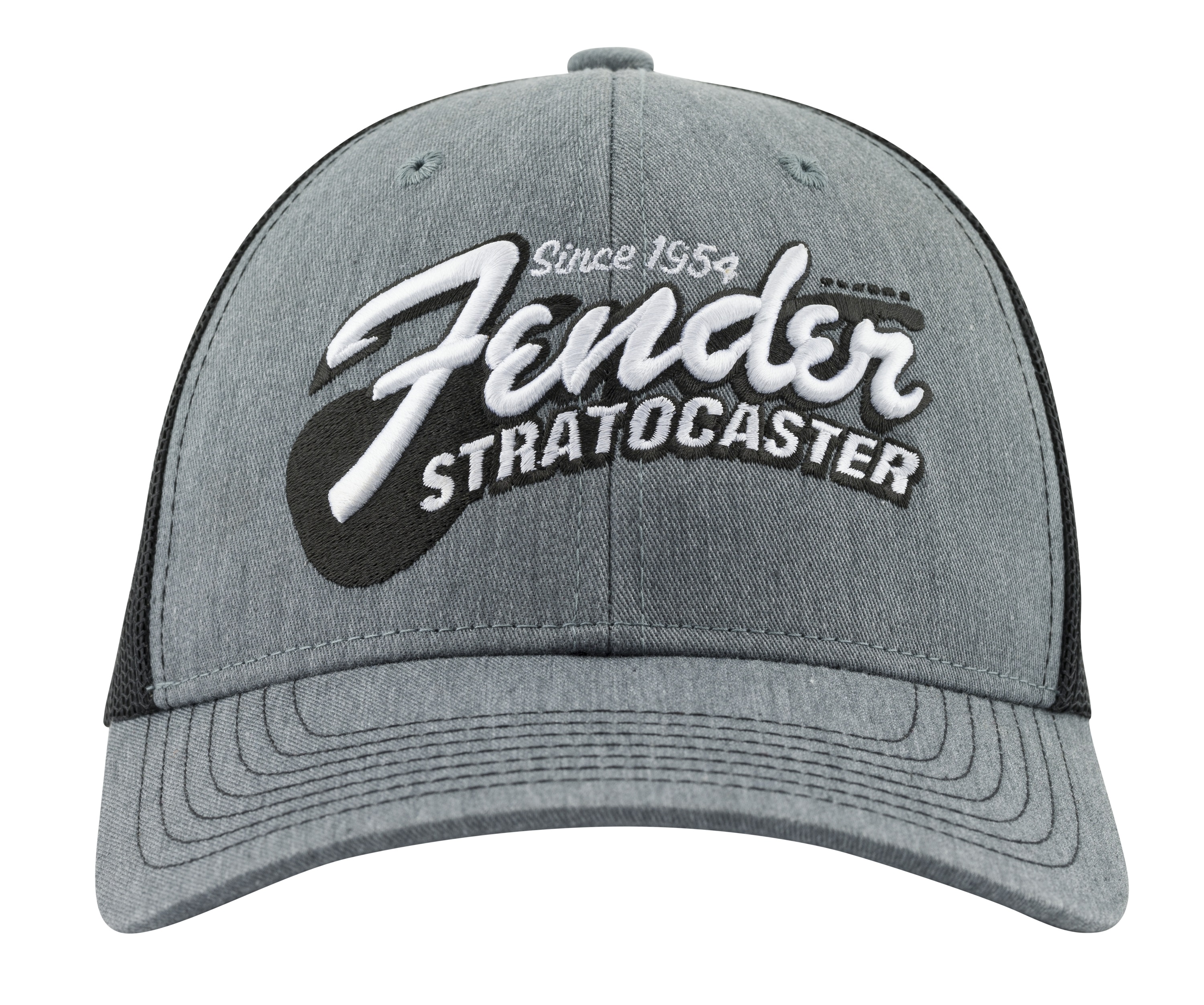 Fender Stratocaster Guitar Hat Heather Gray