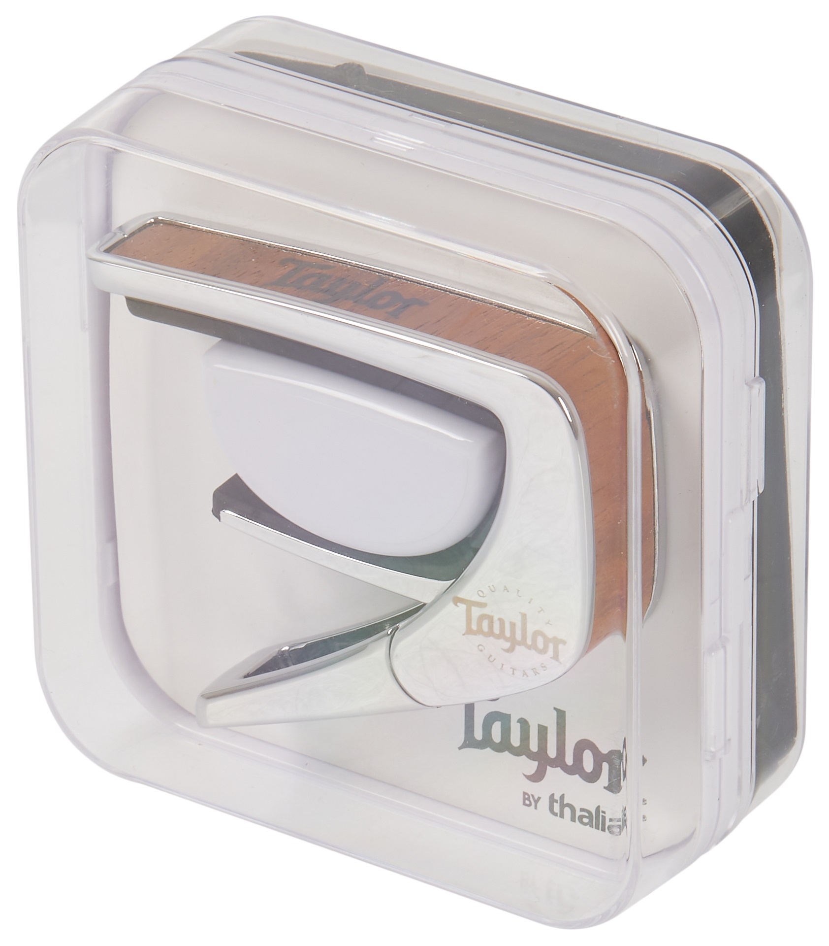 Thalia Taylor Koa Black Logo Chrome