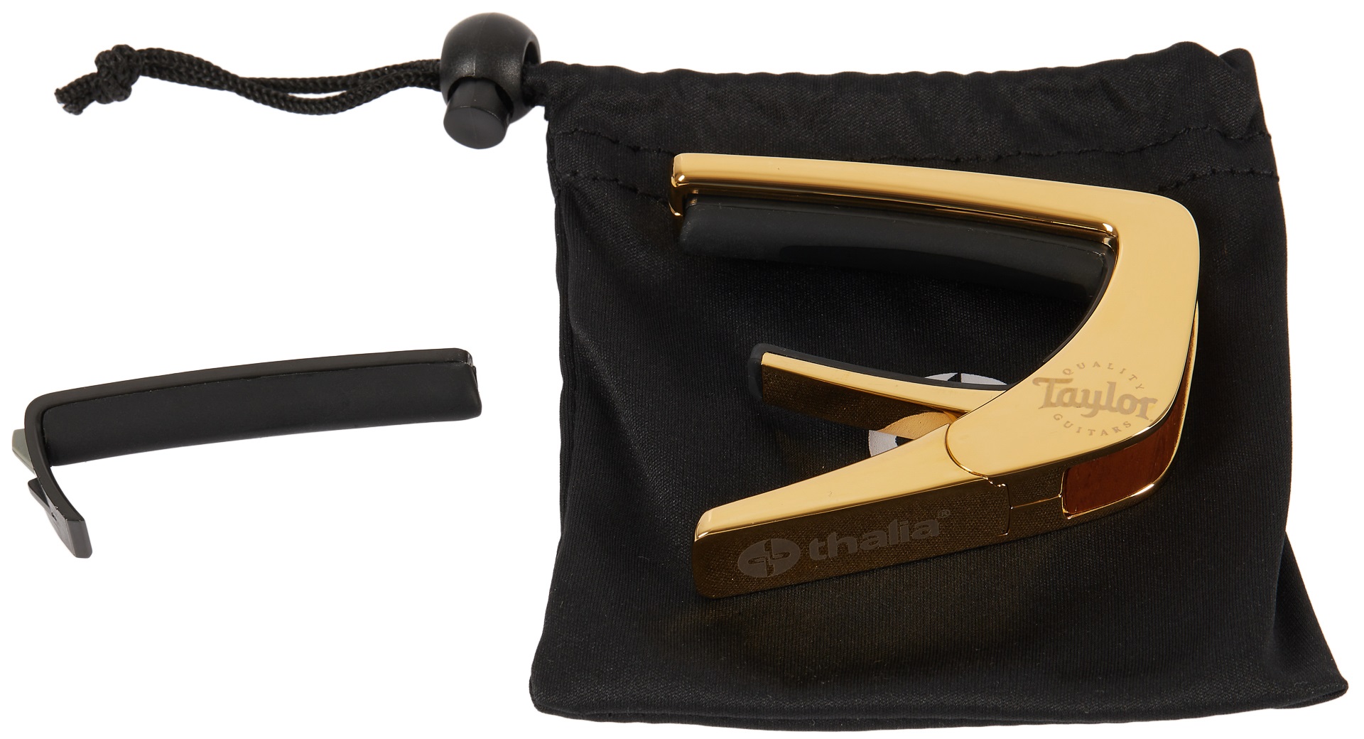 Thalia Taylor Koa Black Logo Gold