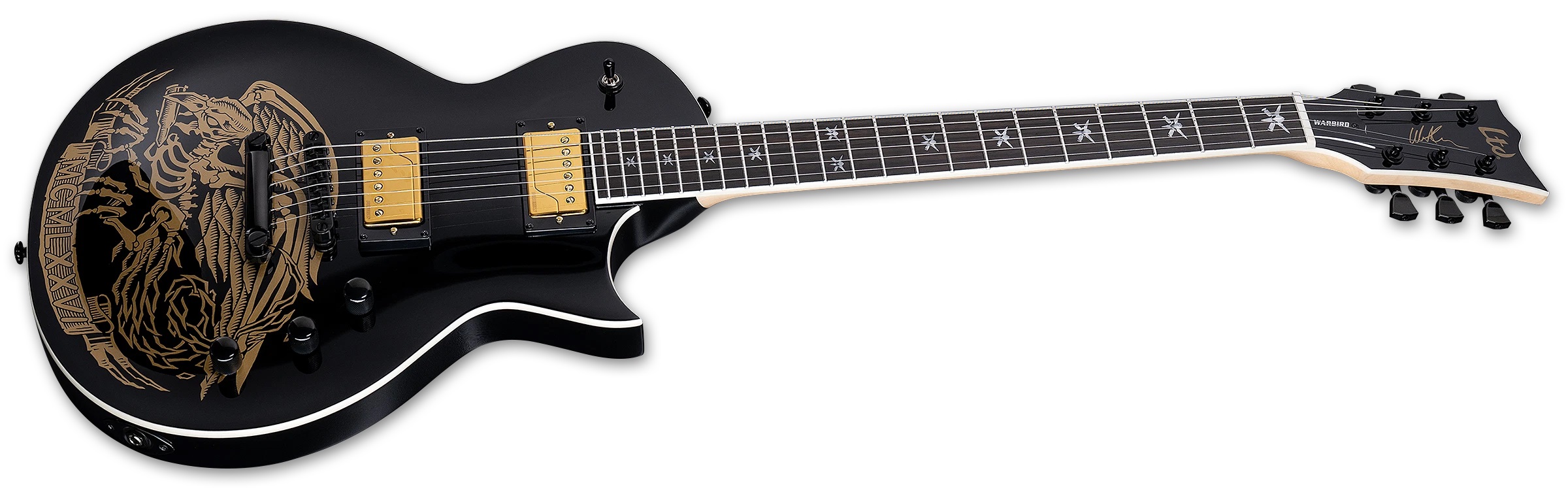 ESP LTD Will Adler WA Warbird Black Graphic