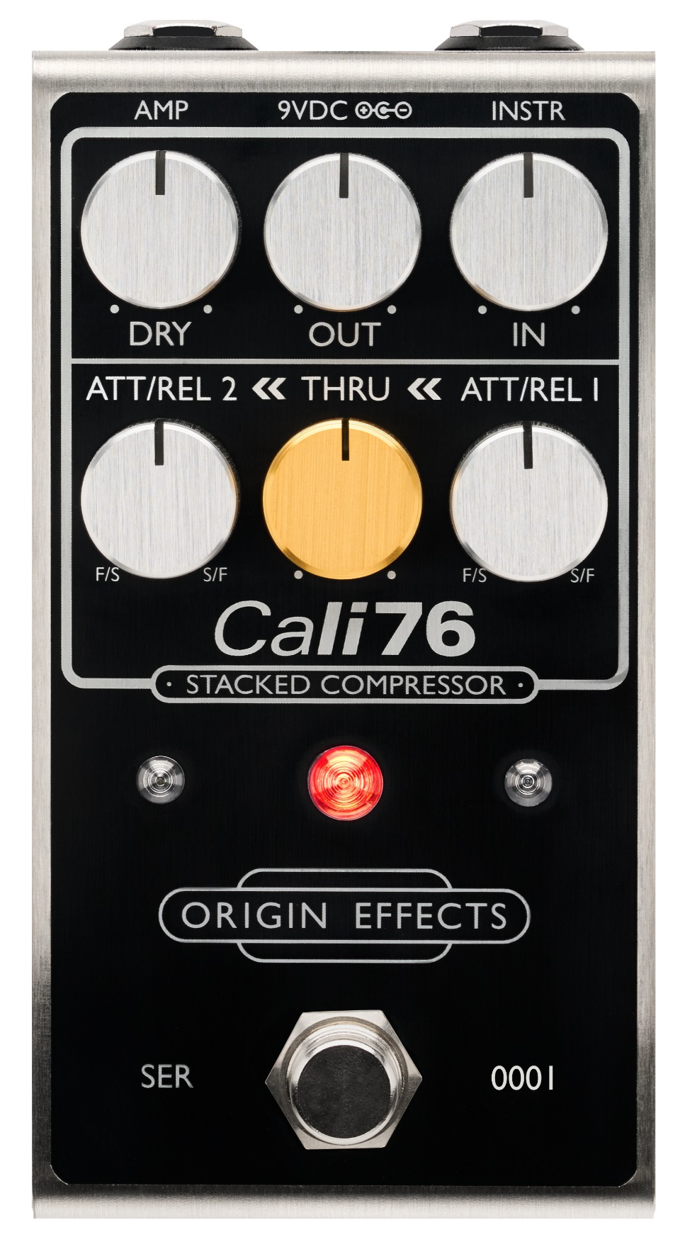 Origin Effects Cali76 Stacked Compressor Black