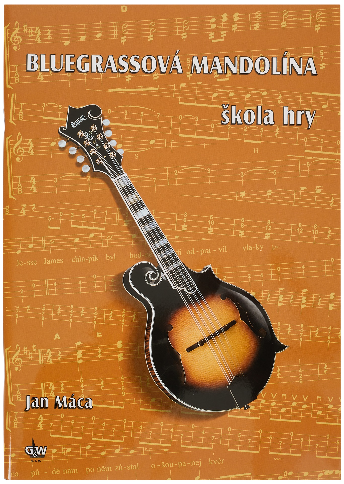 E-shop KN Škola bluegrassová mandolína - škola hry - Jan Máca