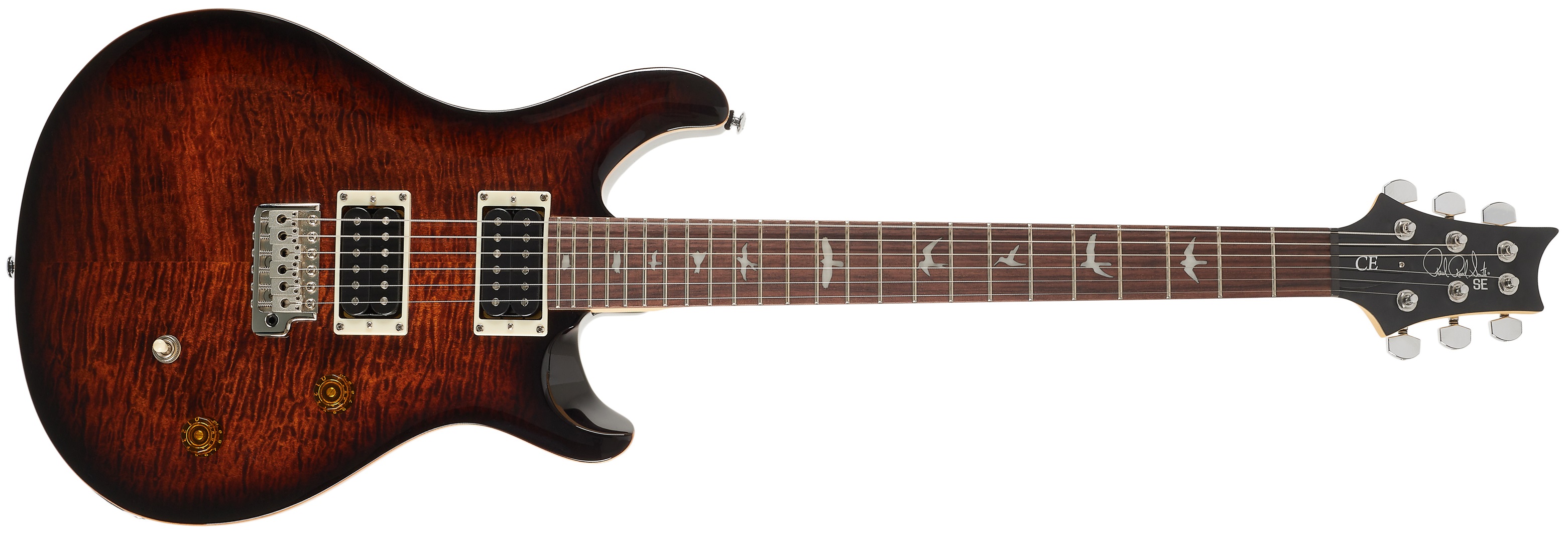 PRS SE CE24 LTD Black Gold Burst