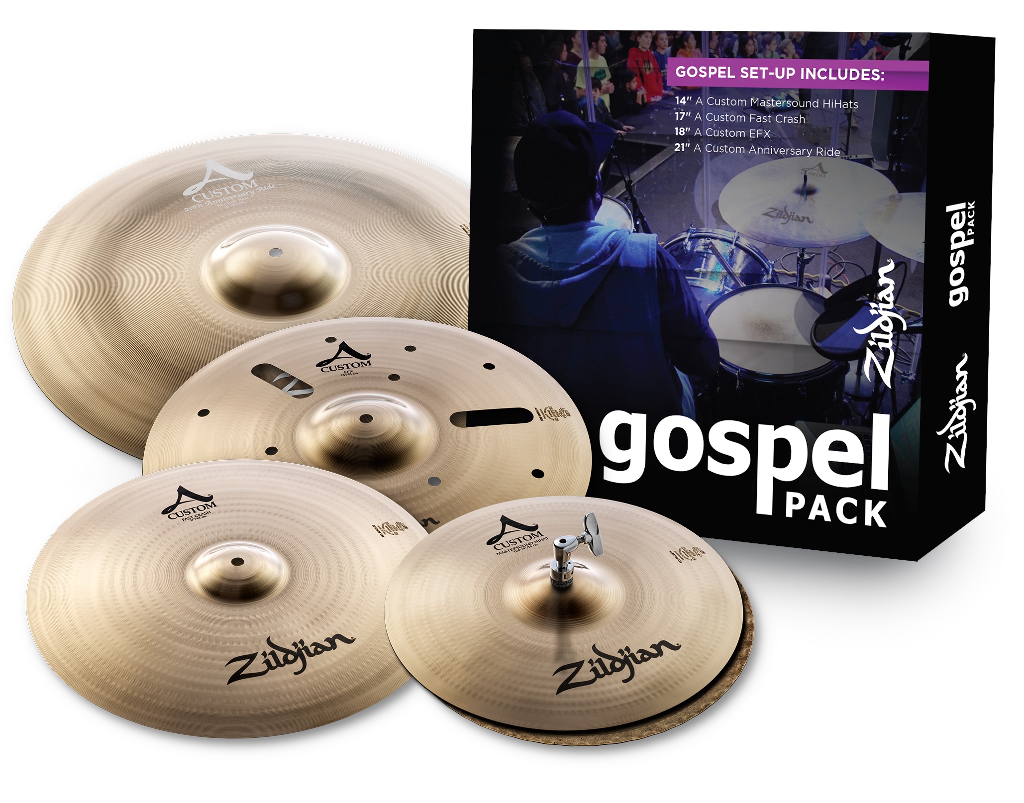 Zildjian Gospel Pack