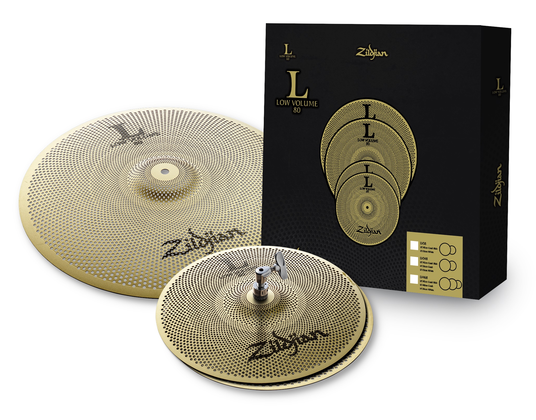 Zildjian L80 38 Low Volume Box Set 1