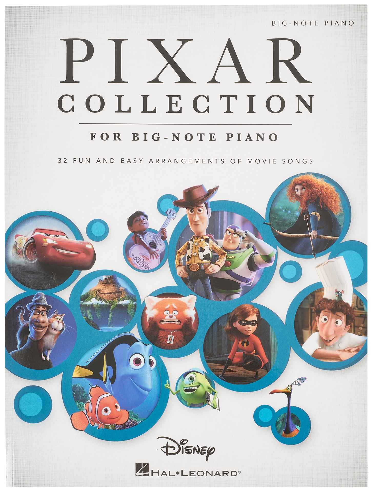 MS Pixar Collection for Big-Note Piano