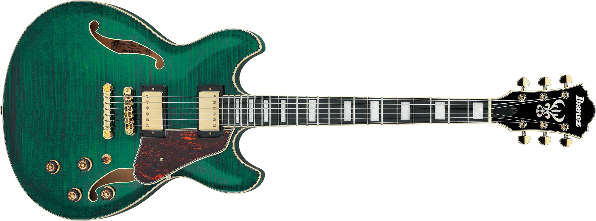 Ibanez AS93FM Transparent Moss Green
