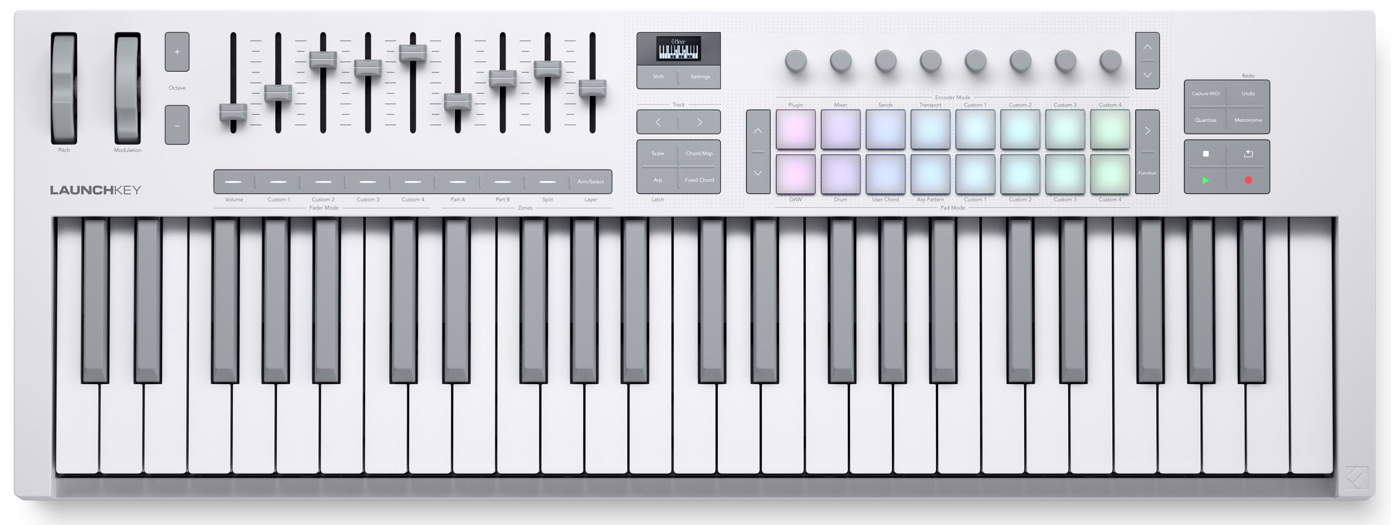 Novation Launchkey 49 MK4 White