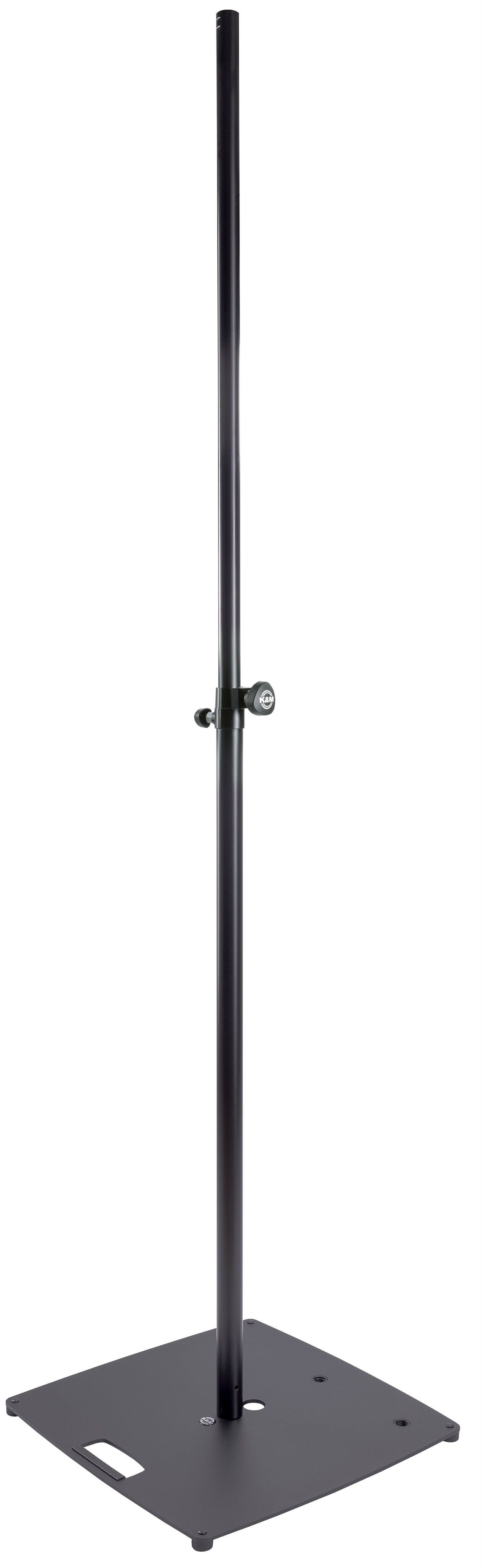 K&M 24654 Lighting/Speaker stand »Pro« Black