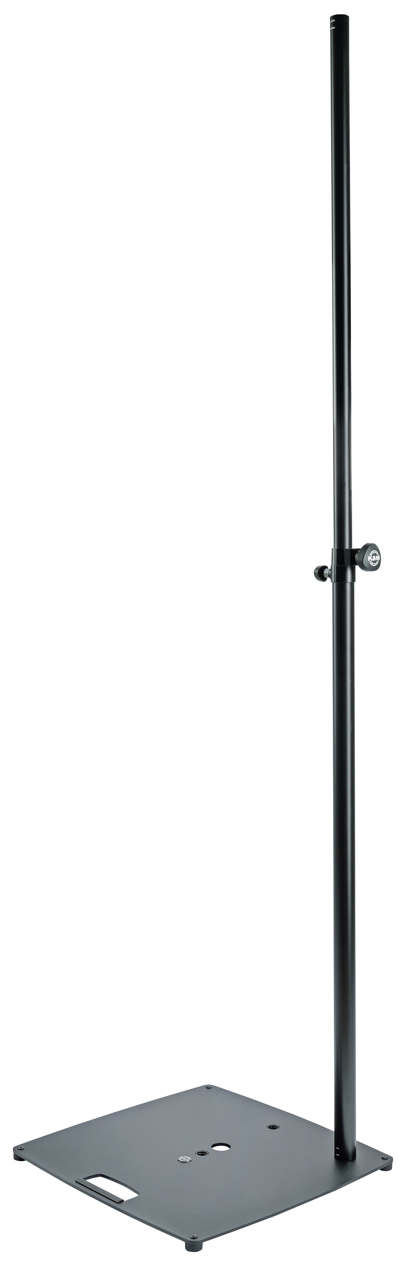 K&M 24654 Lighting/Speaker stand »Pro« Black