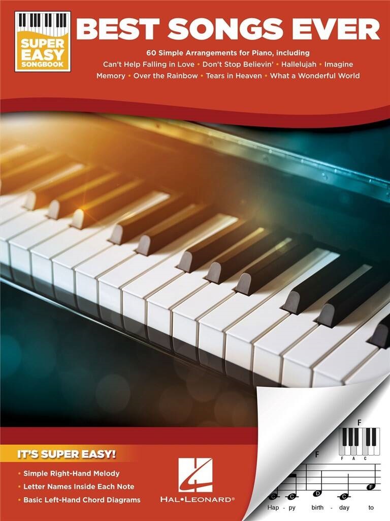 E-shop MS Best Songs Ever - Super Easy Piano